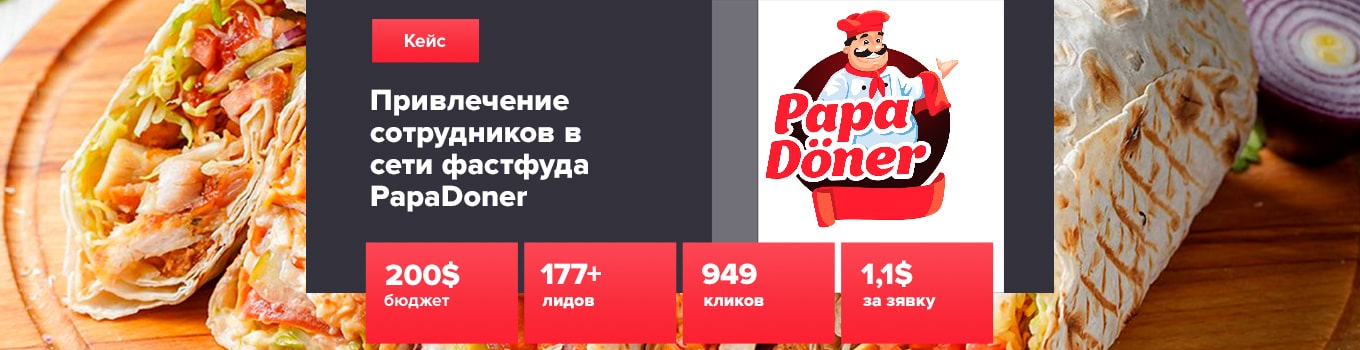 Кейс поиска сотрудников PapaDoner